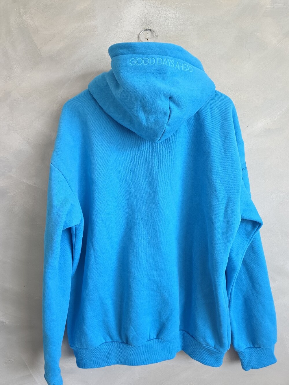 Comfrt x Goli Nutrition Collab Bright Blue Hoodie Unisex Sz XL - Picture 8 of 10